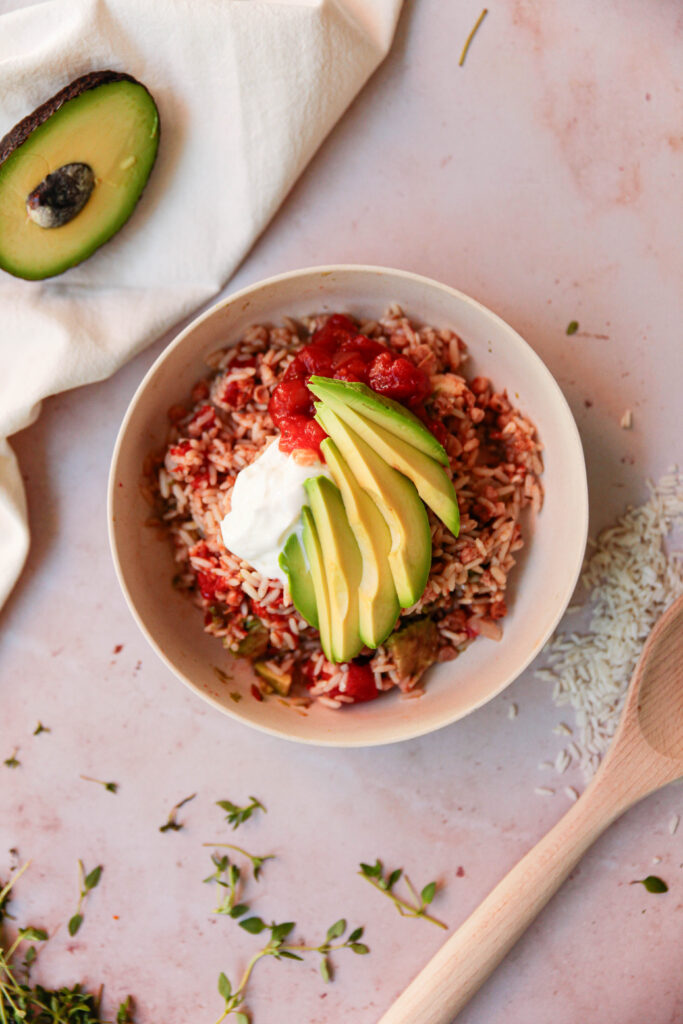 Riz mexicain one-pot Passion Bouffe
