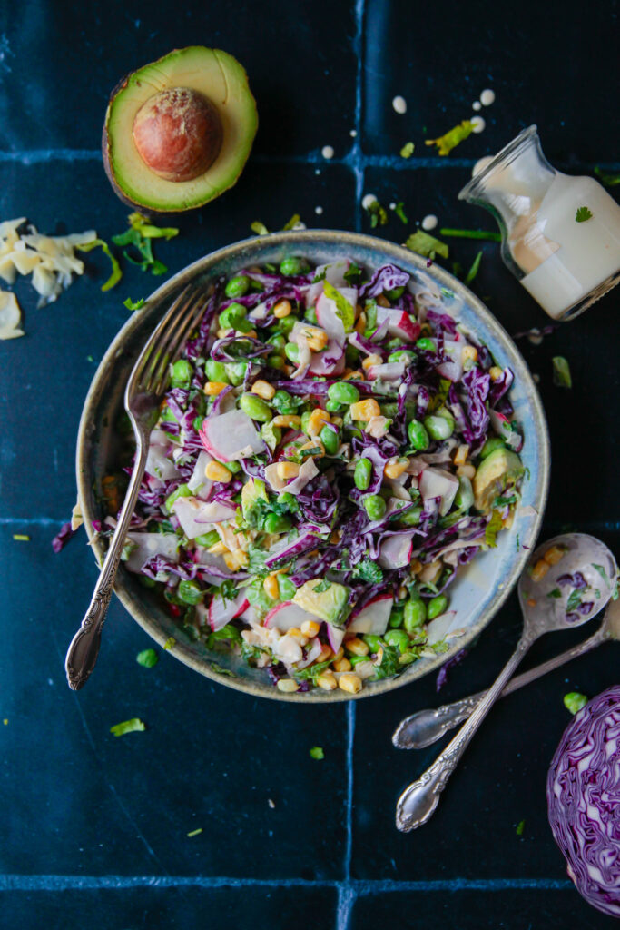 Salade thaïe crémeuse - PASSION BOUFFE