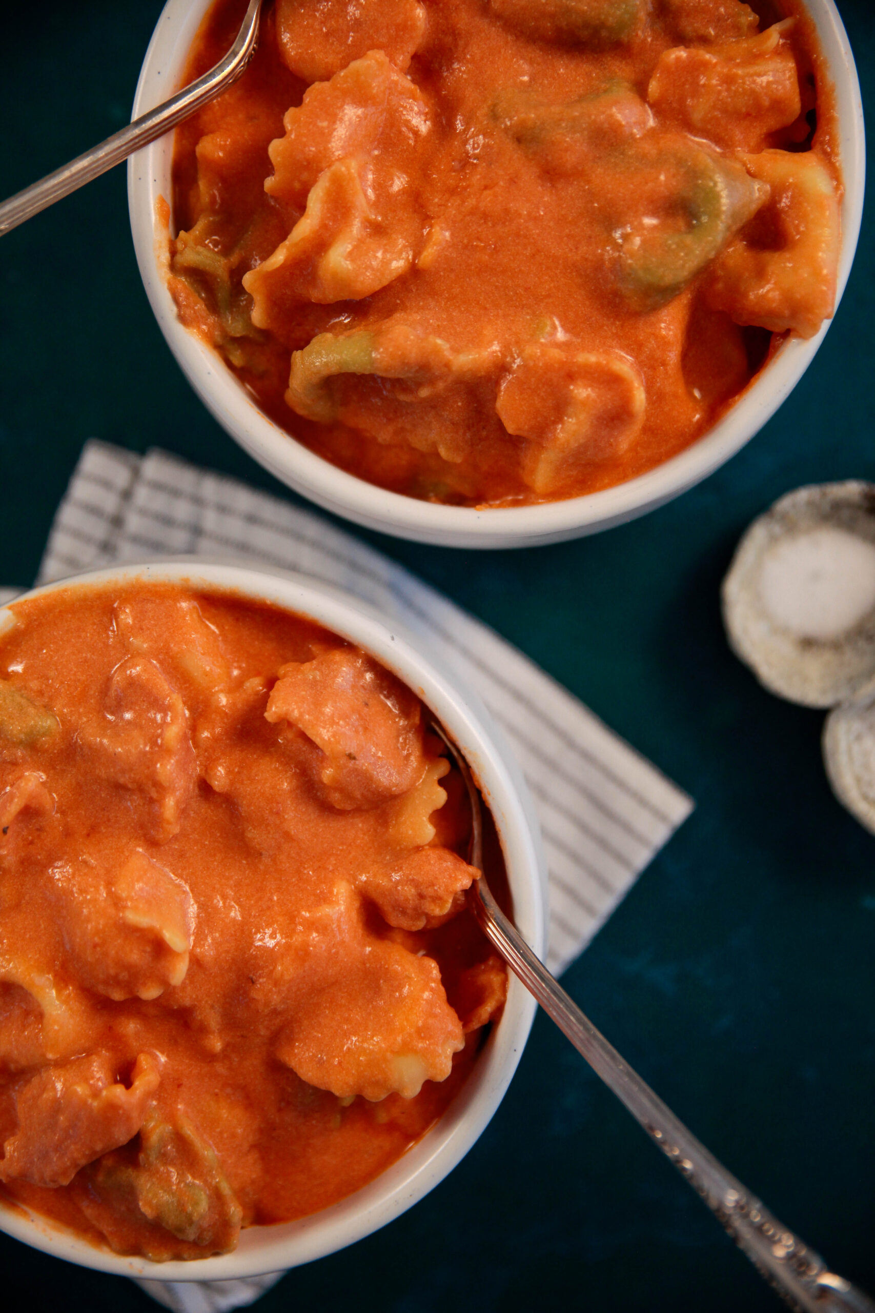 soupe rosee aux tortellinis PASSION BOUFFE