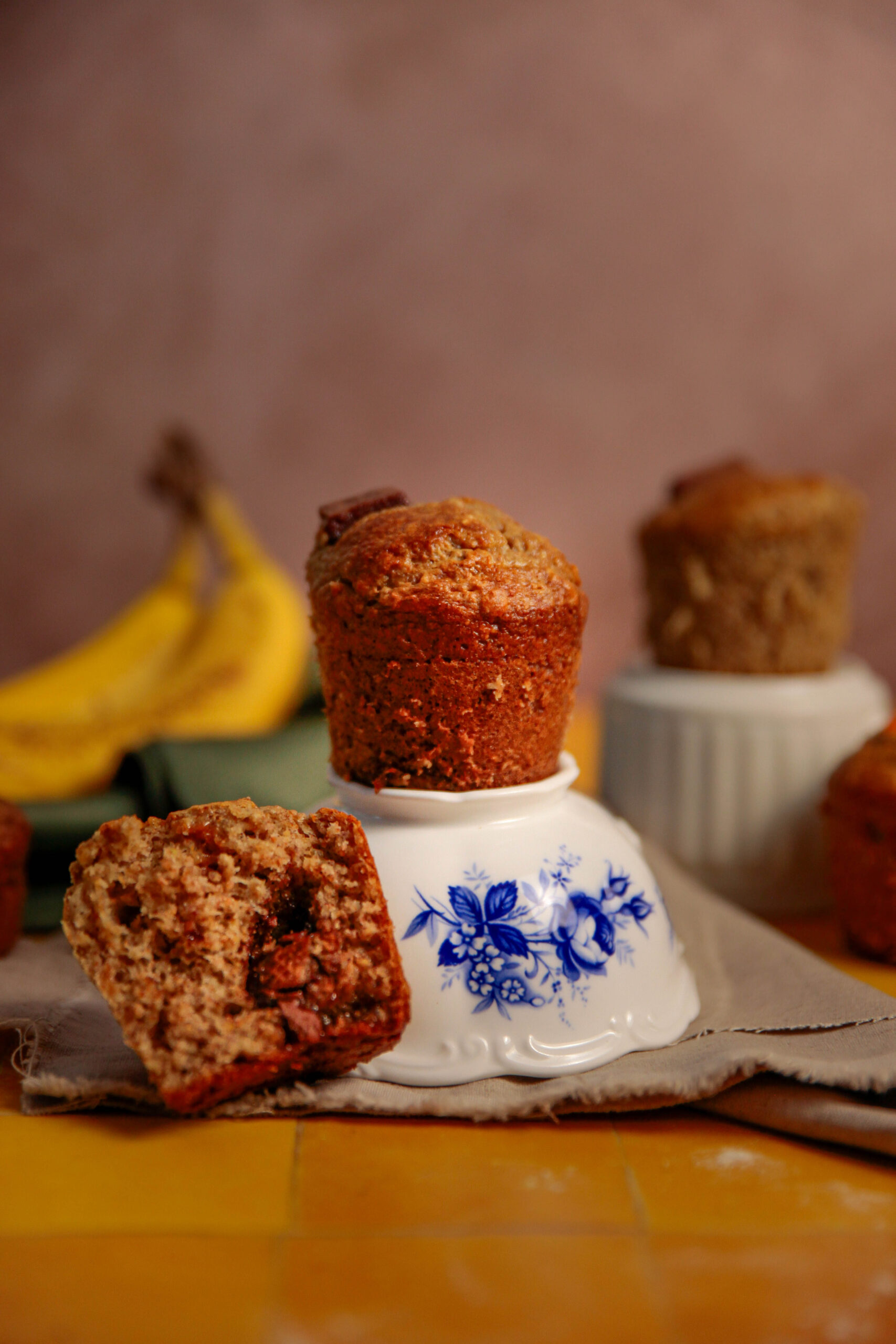muffins bananes ultra moelleux PASSION BOUFFE