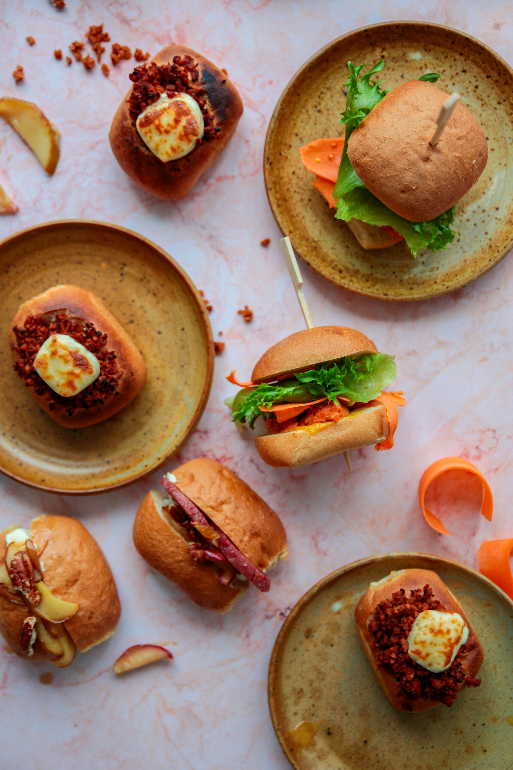 3 sandwichs des fetes